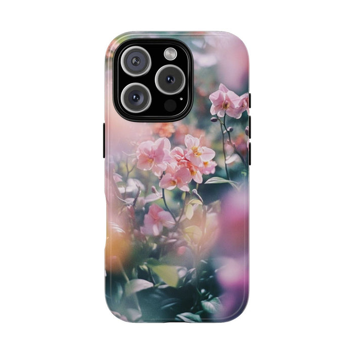 Zachte Roze Orchideeën Bloemenprint