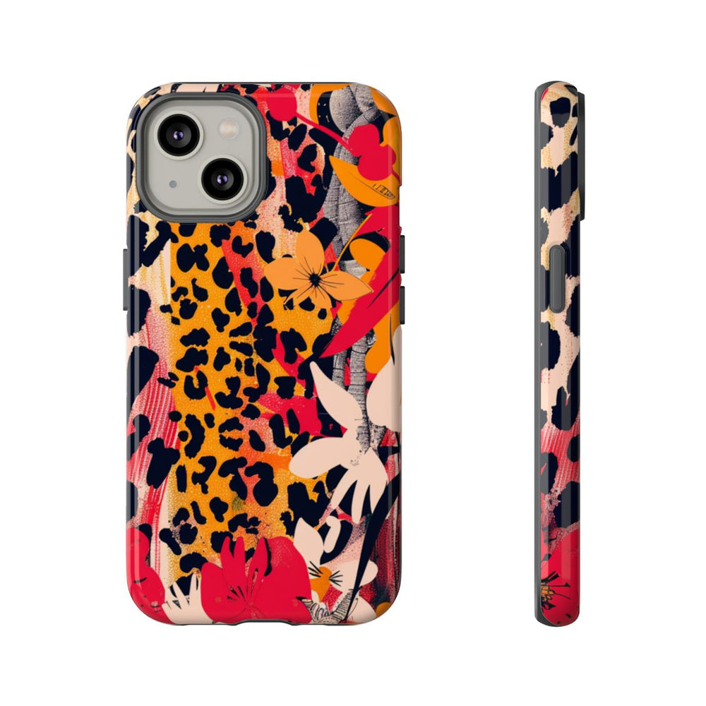 Abstracte Bloemen- en Dierenprint