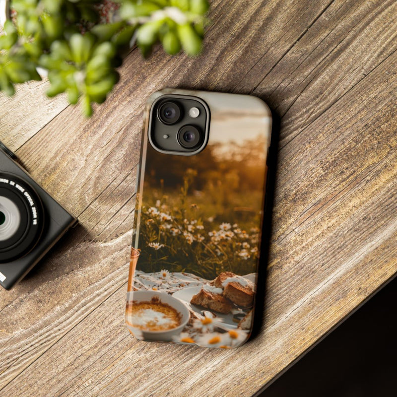 Zonnig Madeliefjesveld Ontbijtscène