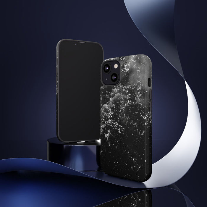 Zwart-Witte Galaxie Textuur