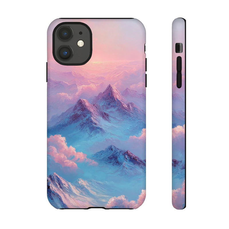 Dromerige Roze en Blauwe Bergen