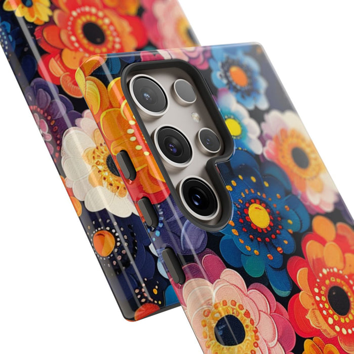 Levendig Abstract Bloemenpatroon