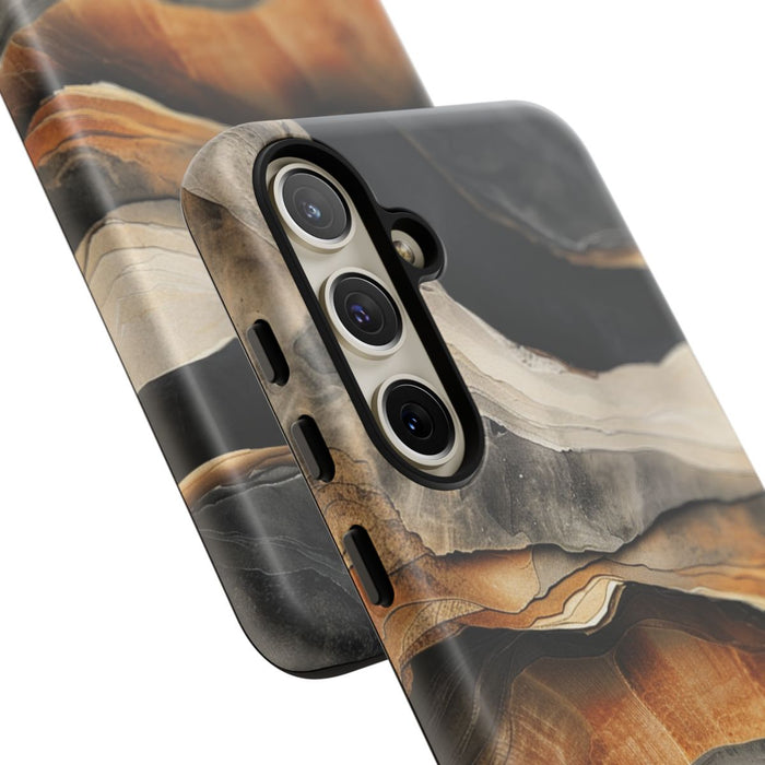 Aardse Geologische Lagen Abstract