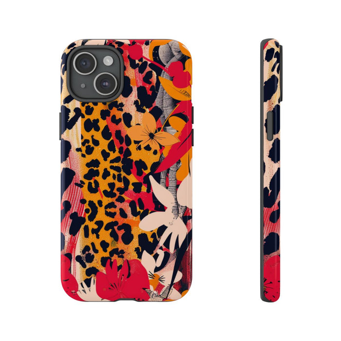 Abstracte Bloemen- en Dierenprint