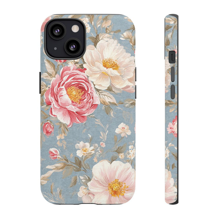 Romantisch Roze-Wit Bloemenpatroon