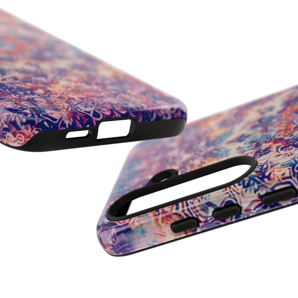 Gedetailleerd Psychedelisch Oosters Tapijtpatroon