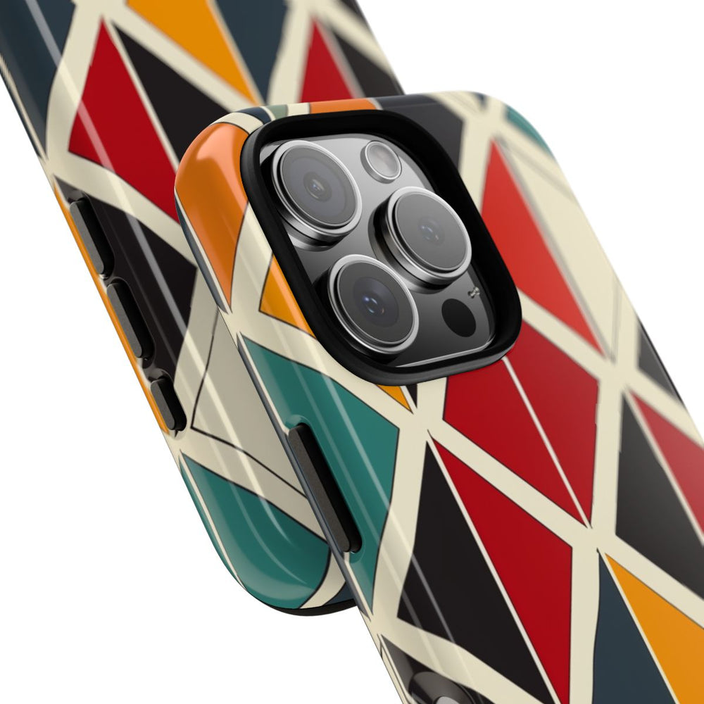 Kleurrijk Geometrisch Diamantpatroon