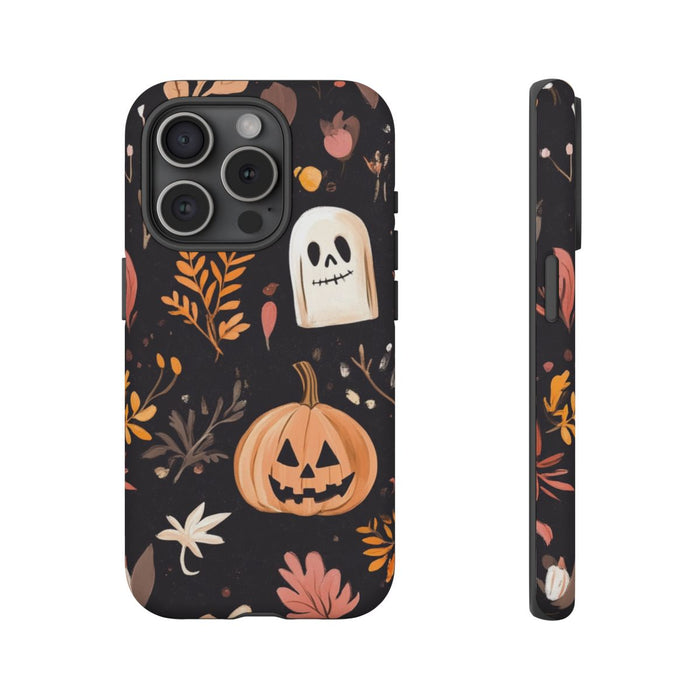 Halloween Pompoen- en Spookmotief