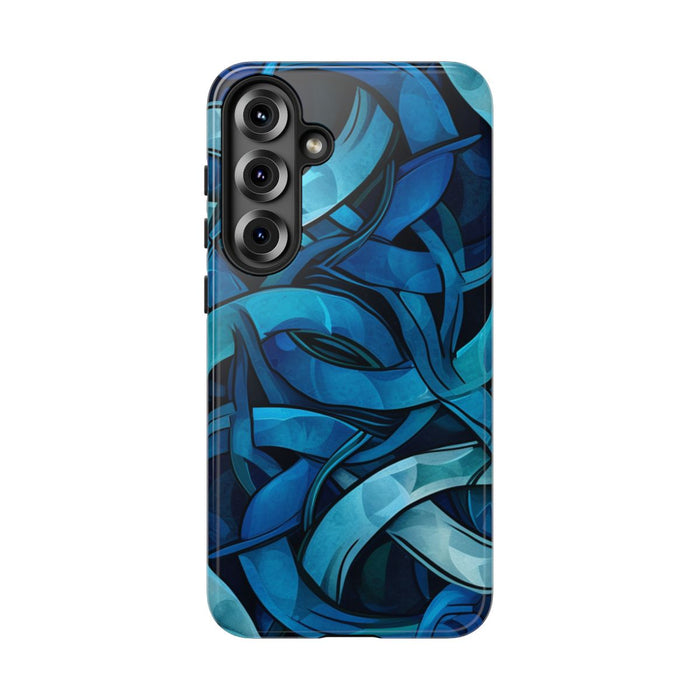 Blauw Keltisch Knoopmotief