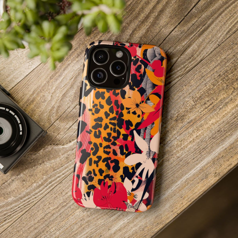 Abstracte Bloemen- en Dierenprint