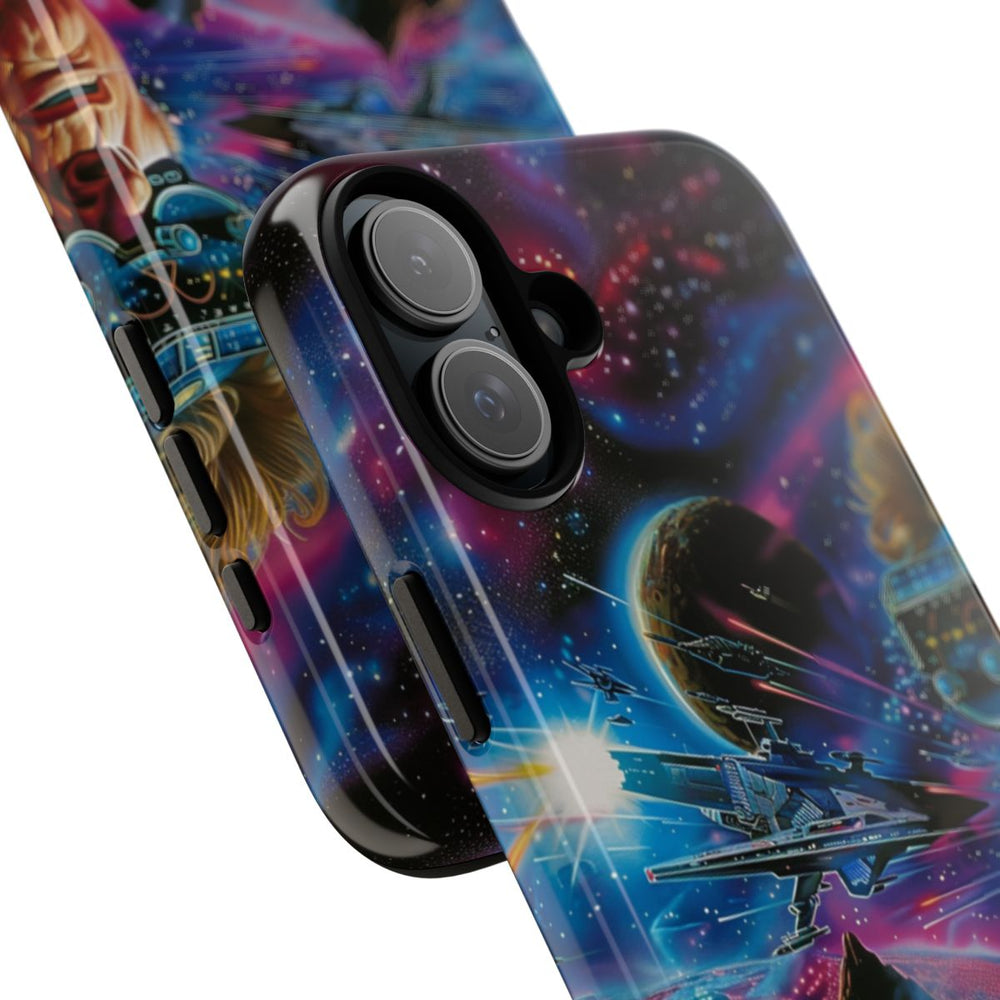 Futuristische Ruimtegevecht met Virtuele Realiteit