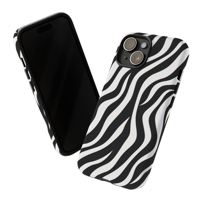 Zwart-Wit Zebra Strepenpatroon