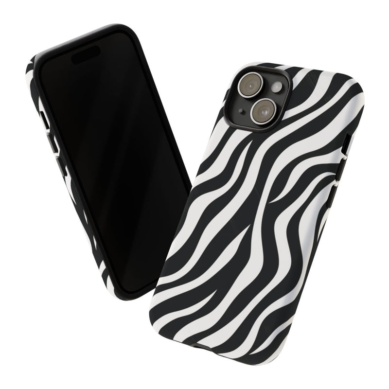 Zwart-Wit Zebra Strepenpatroon
