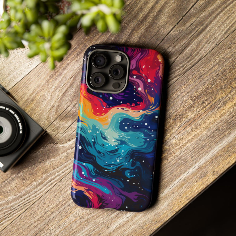 Kleurrijk Abstract Galaxy Patroon
