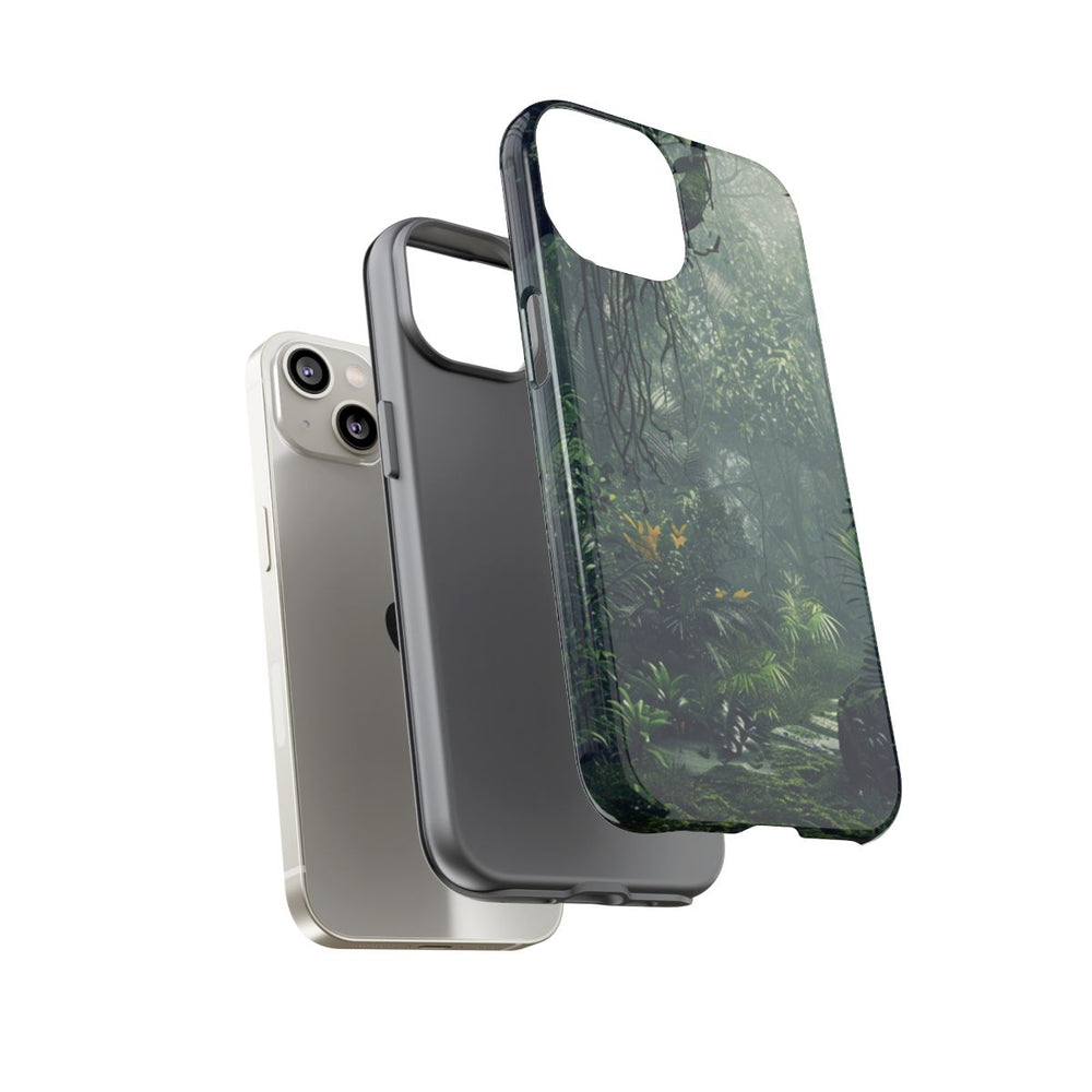 Dichtbegroeid Groen Junglepaden