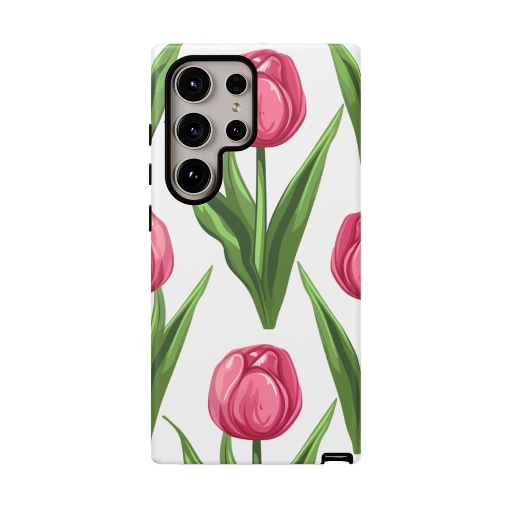 Roze Tulp Bloemenpatroon