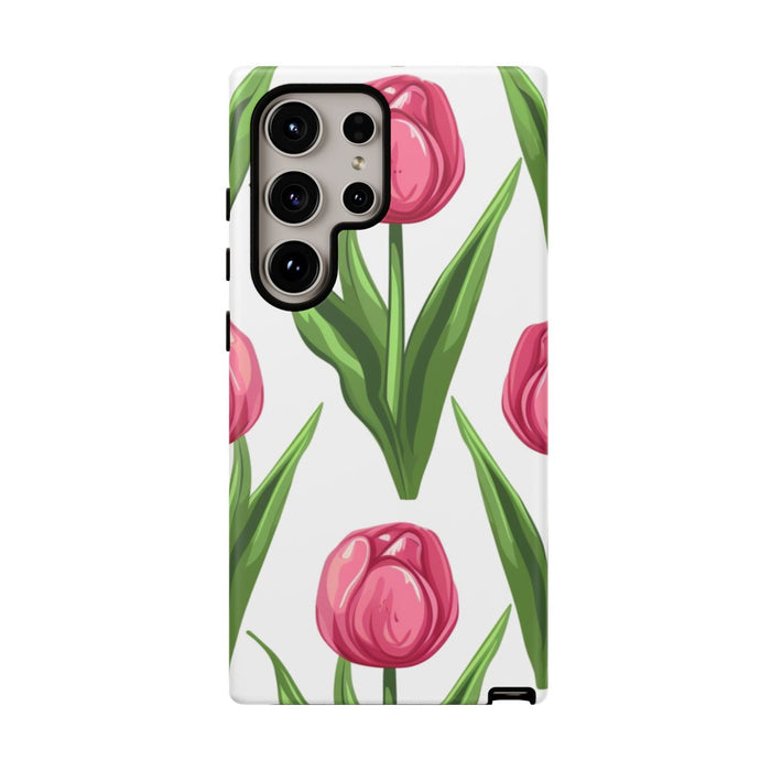 Roze Tulp Bloemenpatroon