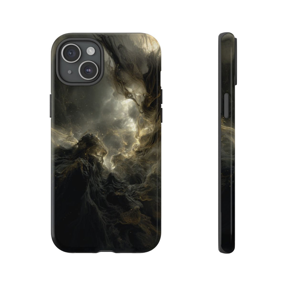 Abstracte Kosmische Schaduwen en Lichtwervelingen