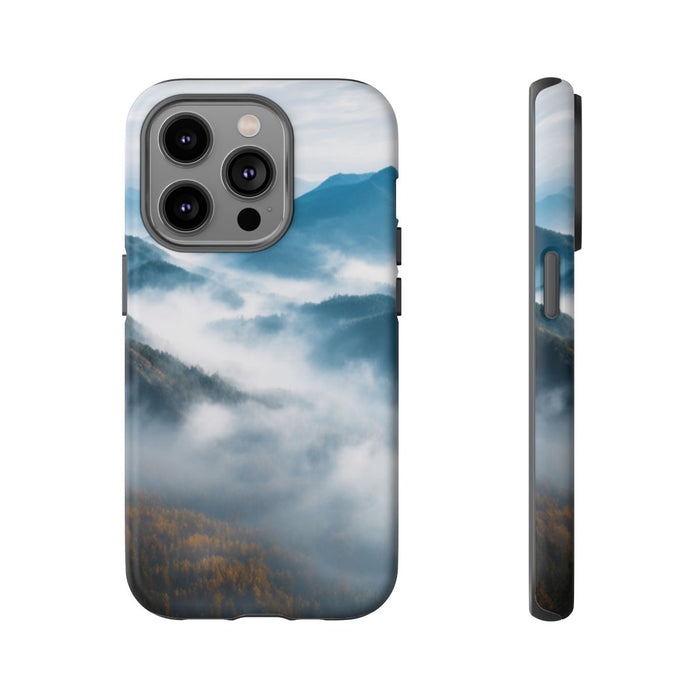 Mysterieus Berglandschap met Mist