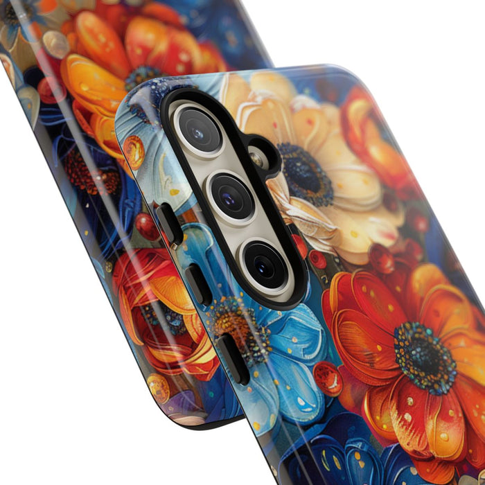 Levendig Abstract Bloemenpatroon