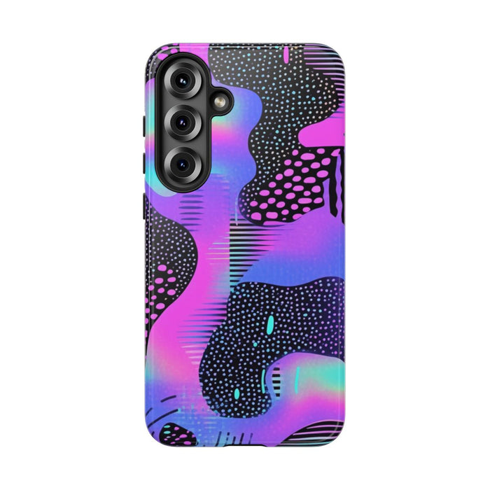 Abstract Neon Vaporwave Patroon