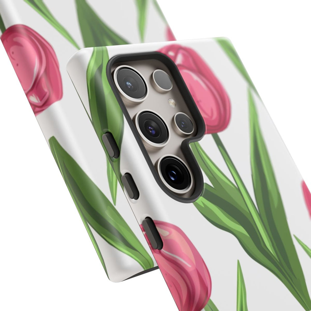Roze Tulp Bloemenpatroon