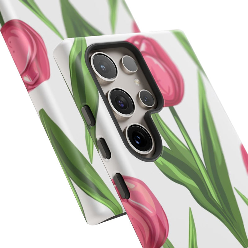 Roze Tulp Bloemenpatroon