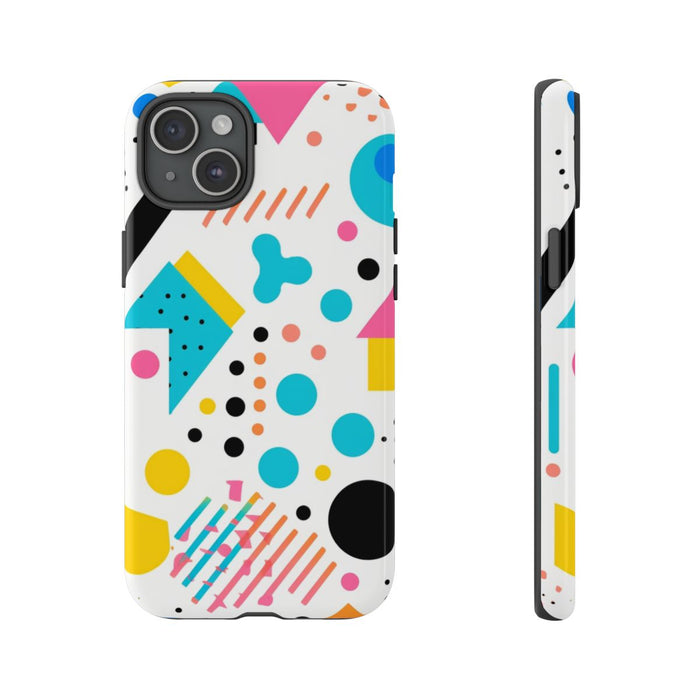 Kleurrijk Memphis Stijl Geometrisch Patroon