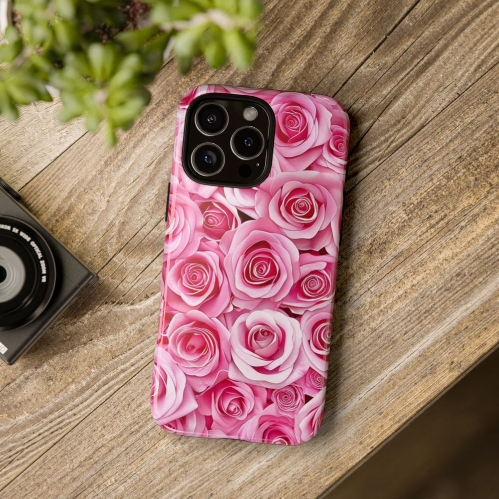 Roze Rozenpatroon