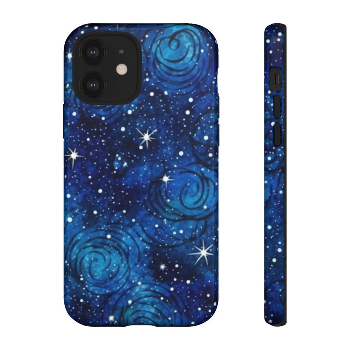 Blauw Sterrenstelsel Patroon