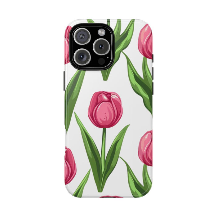 Roze Tulp Bloemenpatroon