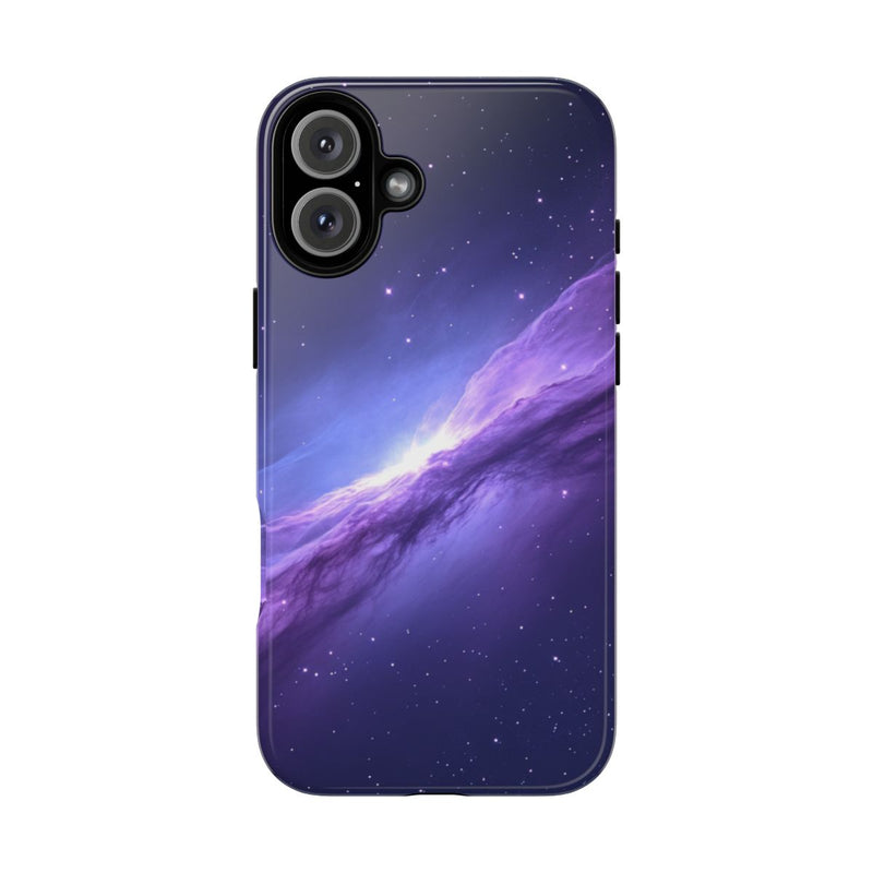 Paarse Kosmische Nevel met Sterrenhemel