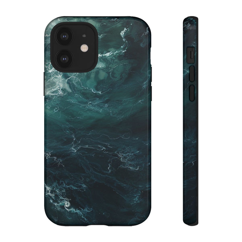 Donkere Waterdiepte Abstracte Kunst