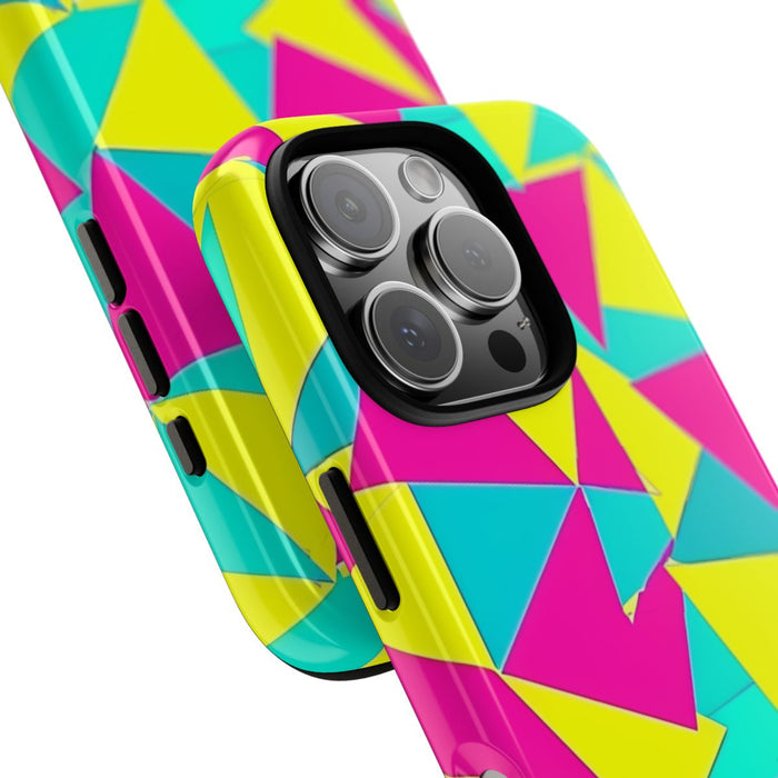 Neon Driehoekenpatroon