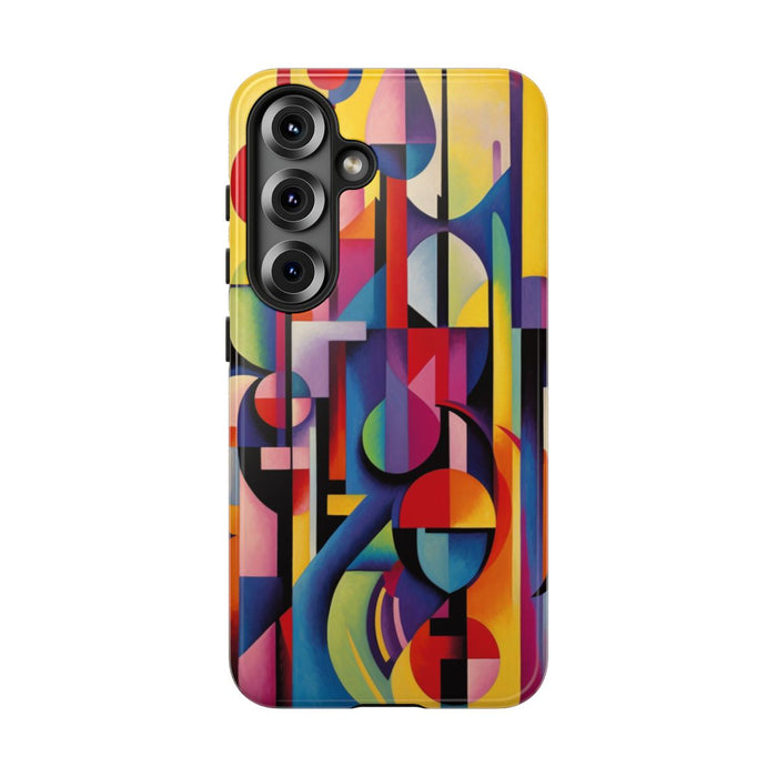 Abstracte Geometrische Vormen met Heldere Kleuren