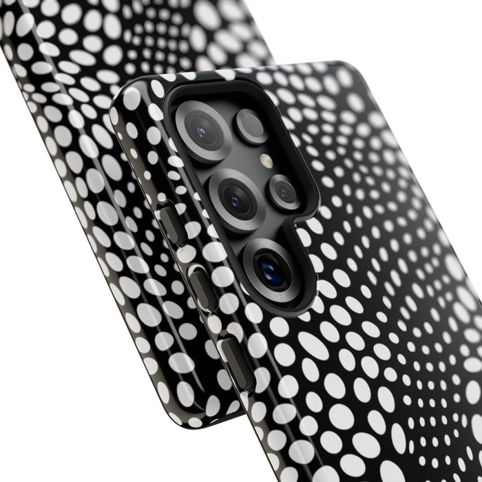 Zwart-Wit Optische Illusie Patroon