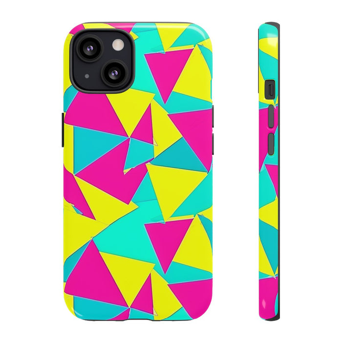Neon Driehoekenpatroon