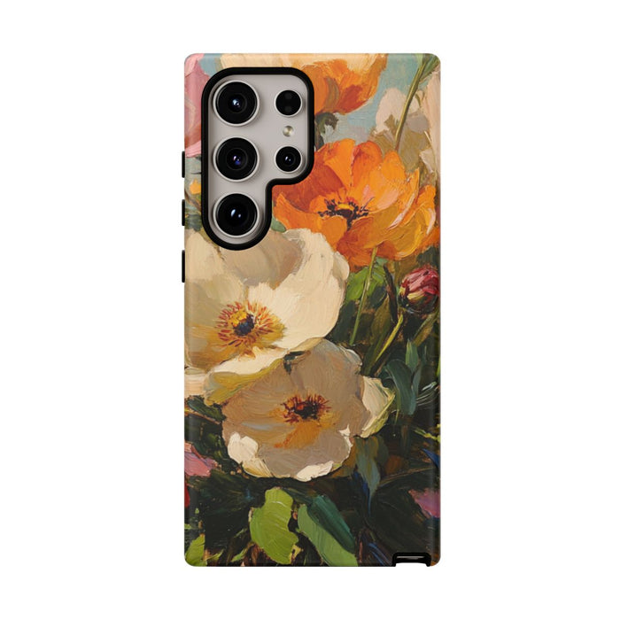 Kleurrijk Bloemenschilderij in Olieverf