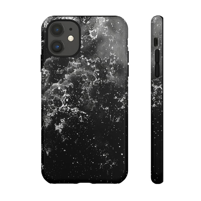 Zwart-Witte Galaxie Textuur