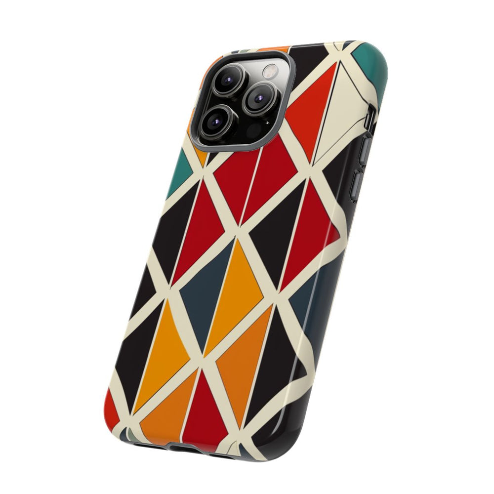 Kleurrijk Geometrisch Diamantpatroon