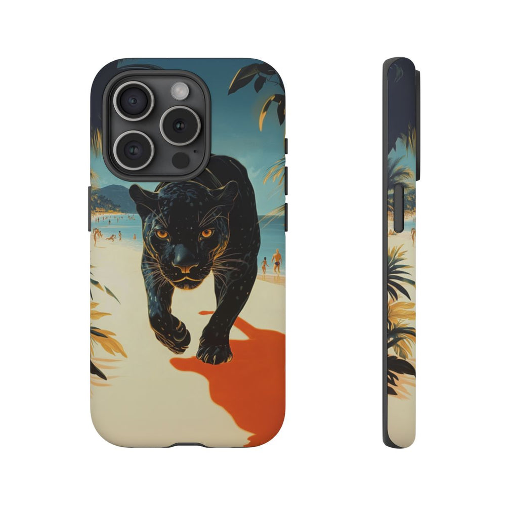 Zwarte Panter op het Strand