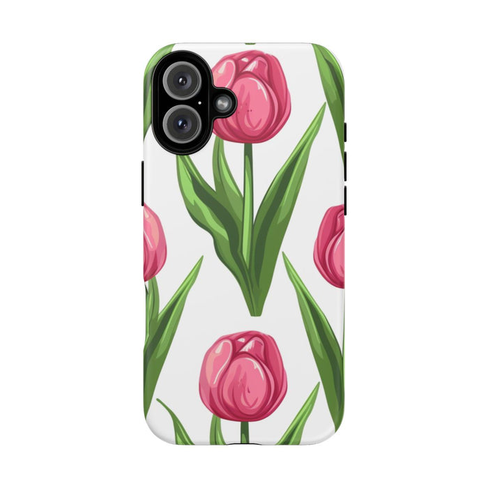 Roze Tulp Bloemenpatroon
