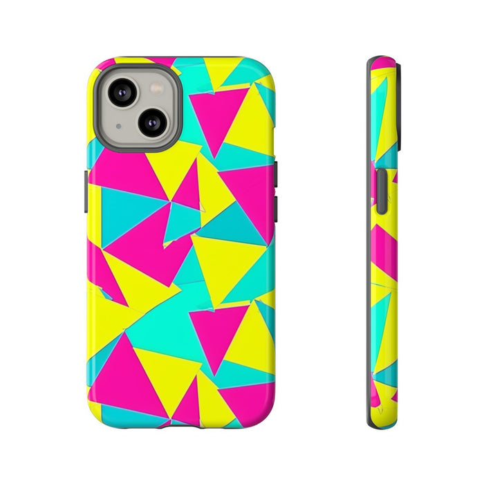 Neon Driehoekenpatroon