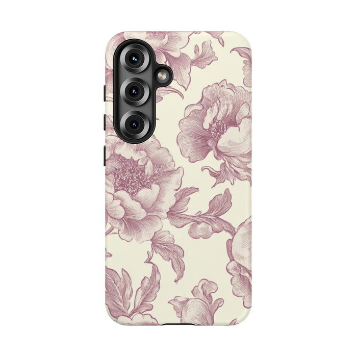 Elegante Victoriaanse Bloemenprint