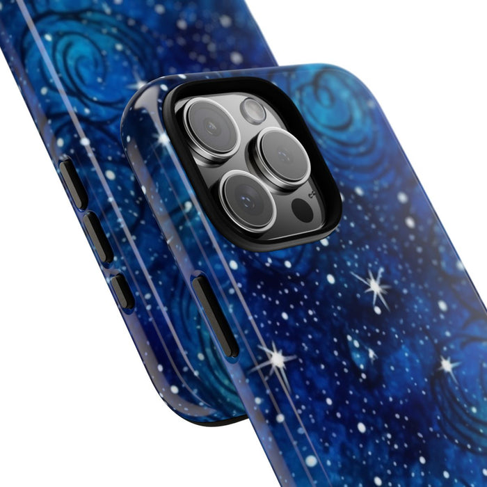 Blauw Sterrenstelsel Patroon