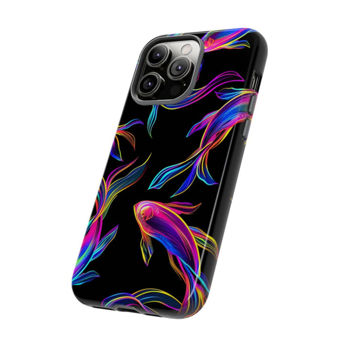 Neonkleurige Vissenpatroon