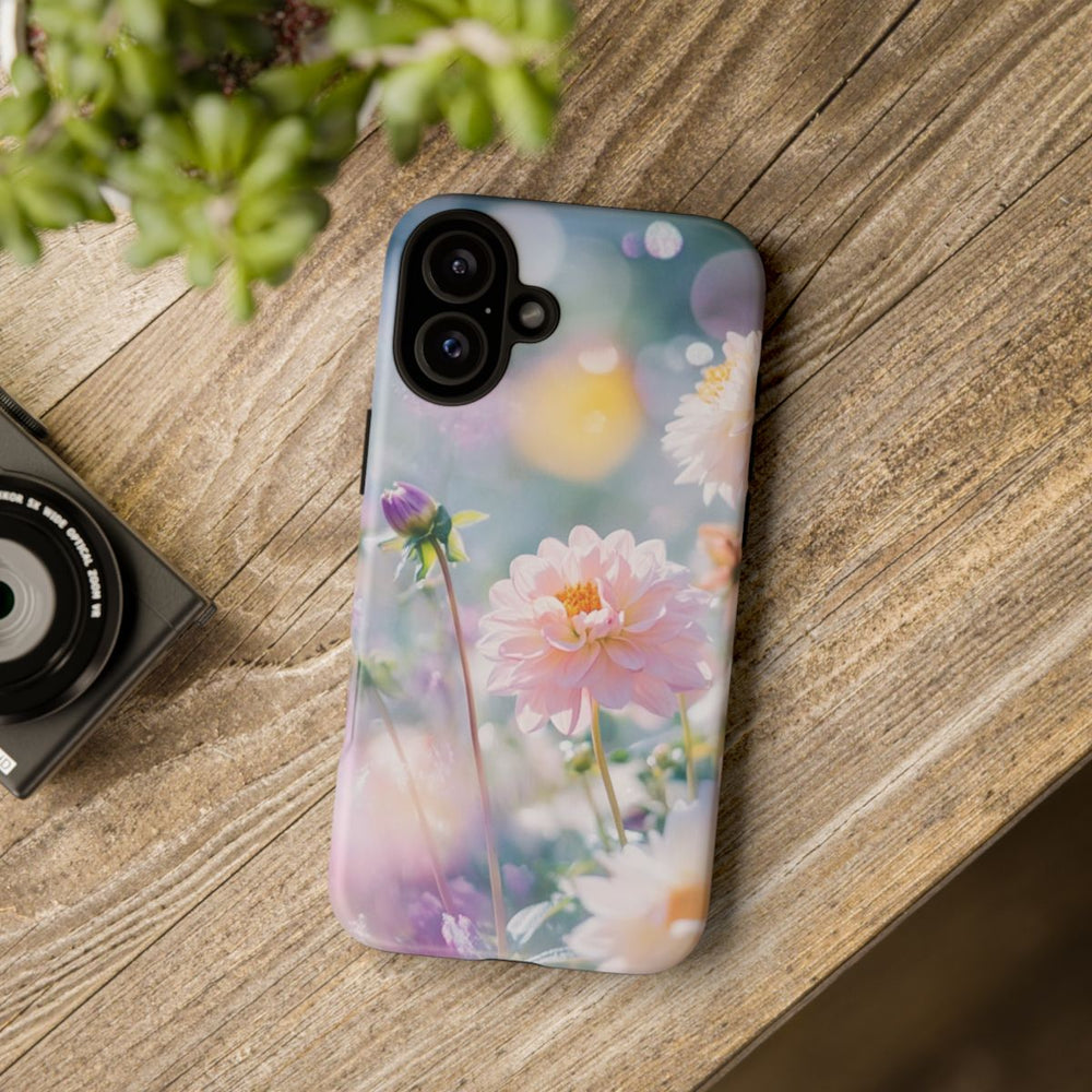 Dahlia's in Pastel met Zachte Bokeh