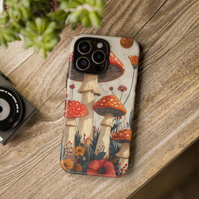Vrolijke Paddenstoelen en Bloemen
