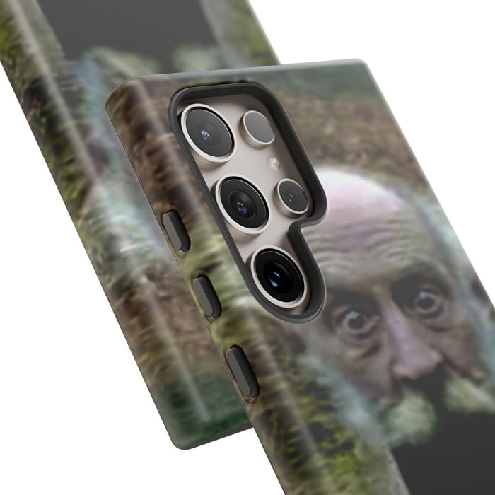 Surrealistische Reuzenhoofd-Toegang in de Natuur