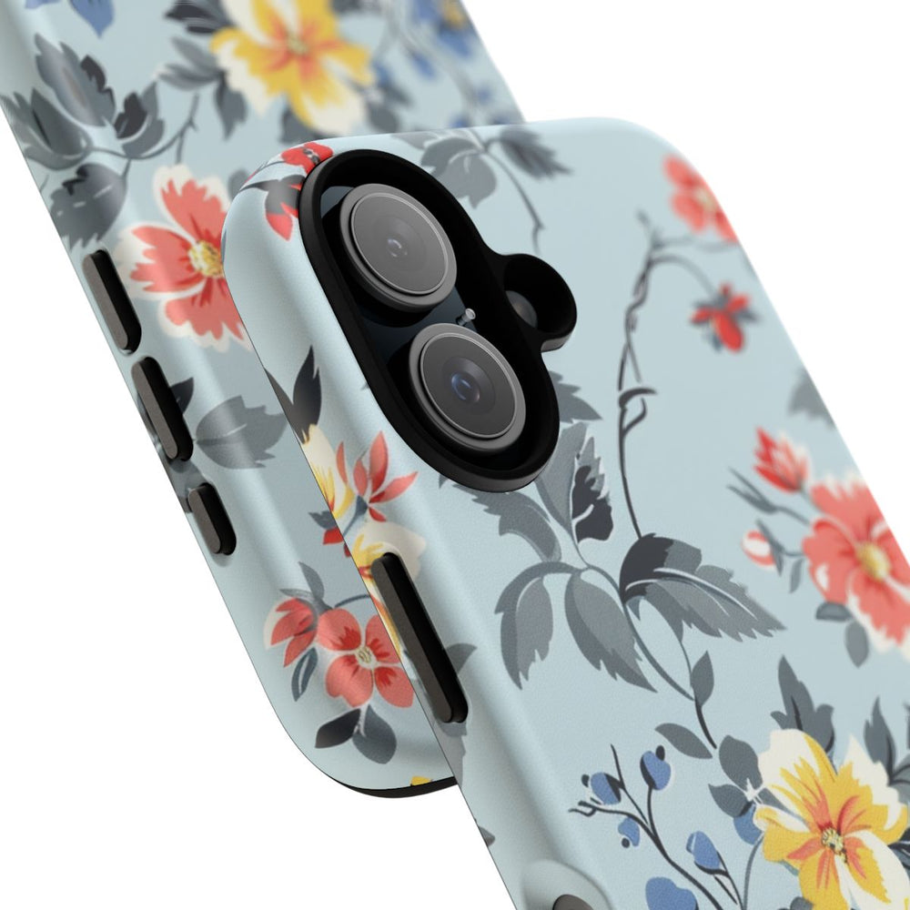 Vintage Bloemenpatroon in Pastelkleuren